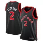 Unisex Toronto Raptors Kawhi Leonard #2 Black Swingman Jersey - Statement Edition - minejerseys