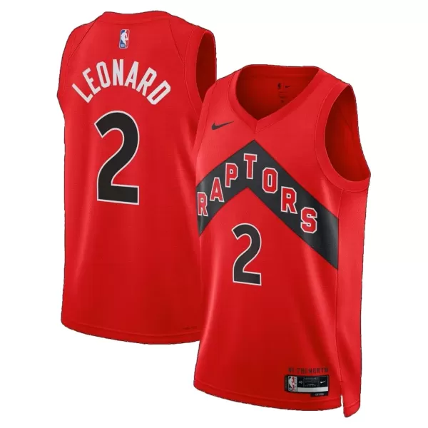 Unisex Toronto Raptors Kawhi Leonard #2 Red Swingman Jersey - Statement Edition - minejerseys
