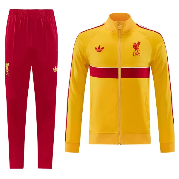 Liverpool Training Tracksuit Kit(Jacket+Pants) Yellow 2026/27 - minejerseys