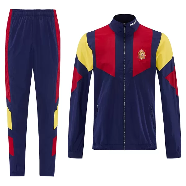 Spain EQT Windbreaker Tracksuit Kit(Jacket+Pants) Navy 2026 - minejerseys