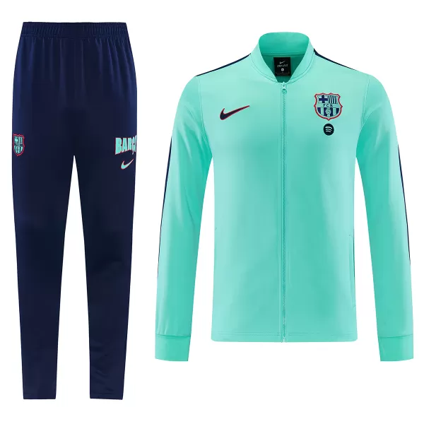 Barcelona Training Tracksuit Kit(Jacket+Pants) Green 2026/27 - minejerseys