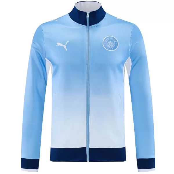 Manchester City Anthem Jacket Blue 2026/27 - minejerseys