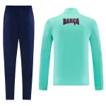 Barcelona Training Tracksuit Kit(Jacket+Pants) Green 2026/27 - minejerseys