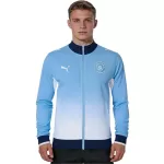Manchester City Anthem Jacket Blue 2026/27 - minejerseys