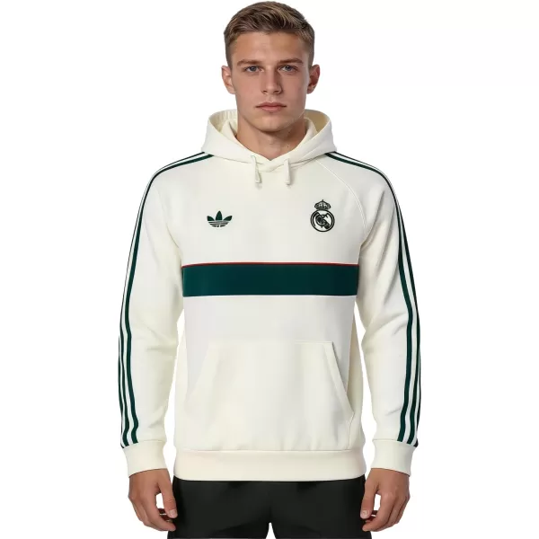 Real Madrid Hoodie Sweat White 2026/27 - minejerseys