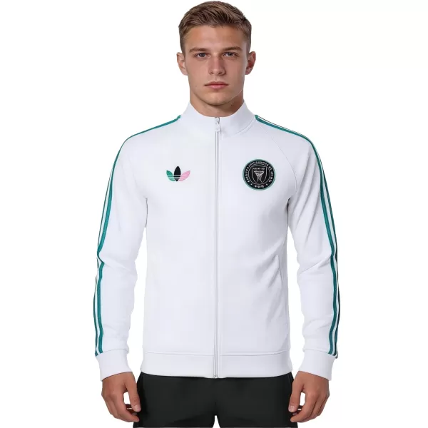 Inter Miami Anthem Jacket White 2026/27 - minejerseys