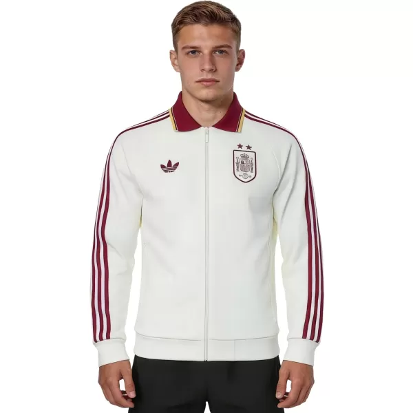 Spain Anthem Jacket White 2026 - minejerseys