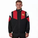 Manchester United EQT Windbreaker Jacket Black 2026/27 - minejerseys