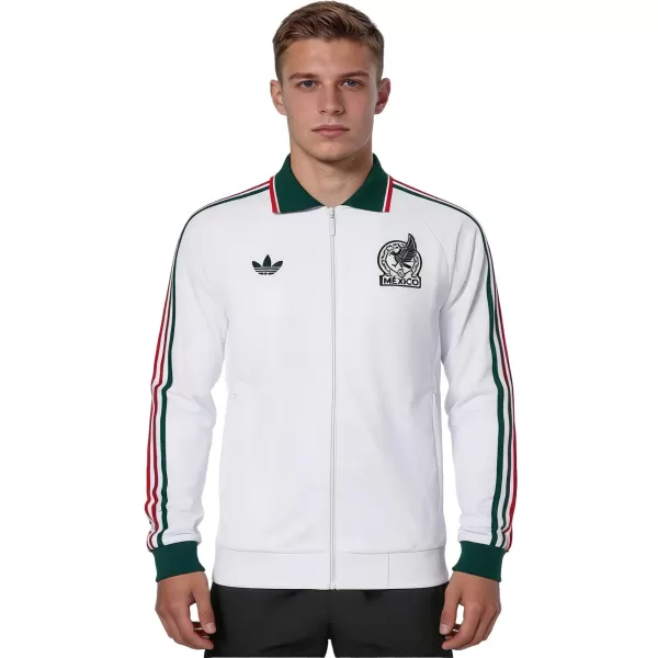Mexico Anthem Jacket White 2026 - minejerseys