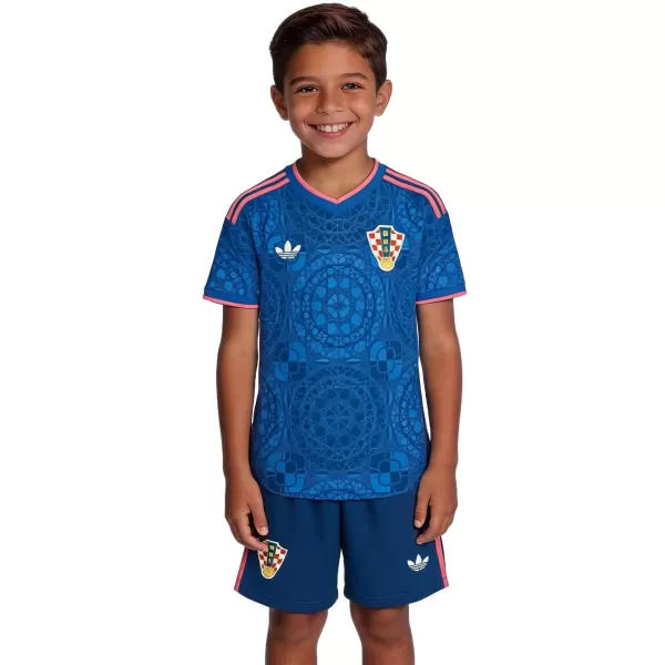 Kids Croatia Away Jersey Kit 2026/27 - minejerseys