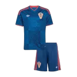 Kids Croatia Away Jersey Kit 2026/27 - minejerseys