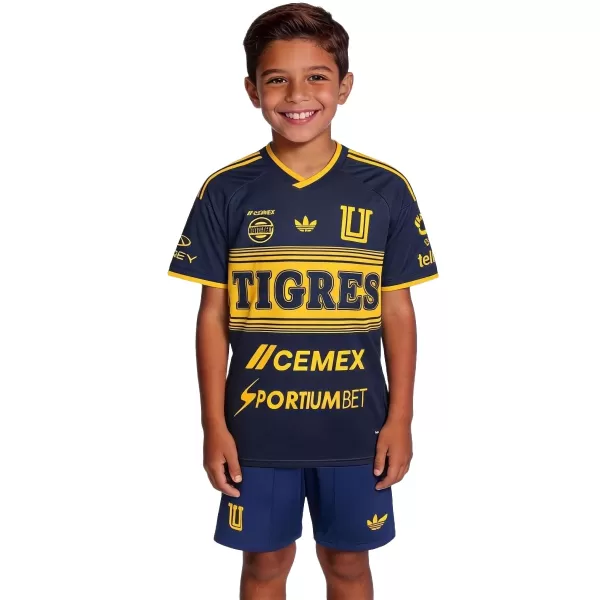 Kids Tigres UANL Away Jersey Kit 2026/27 - minejerseys