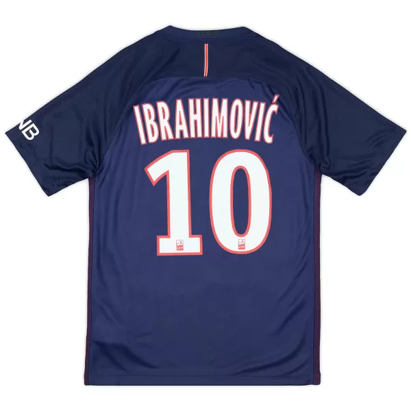 Ibrahimović #10 Retro PSG Home Jersey 2016/17 - minejerseys