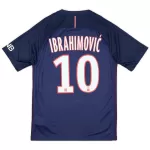 Ibrahimović #10 Retro PSG Home Jersey 2016/17 - minejerseys