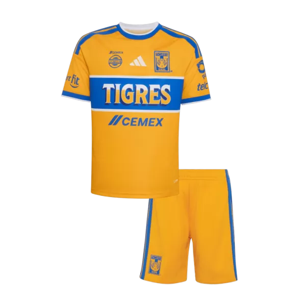 Kids Tigres UANL Home Jersey Kit 2026/27 - minejerseys