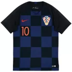 Modrić #10 Retro Croatia Away Jersey World Cup 2018 - minejerseys