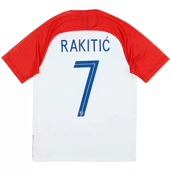 Rakitić #7 Retro Croatia Home Jersey World Cup 2018 - minejerseys