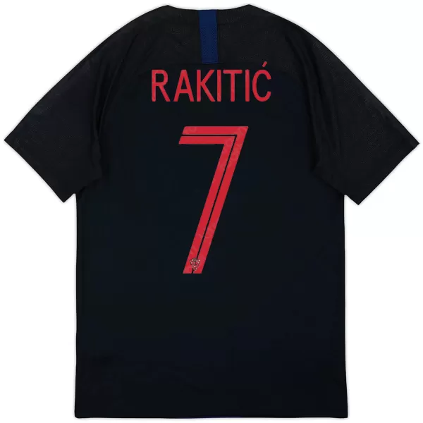 Rakitić #7 Retro Croatia Away Jersey World Cup 2018 - minejerseys