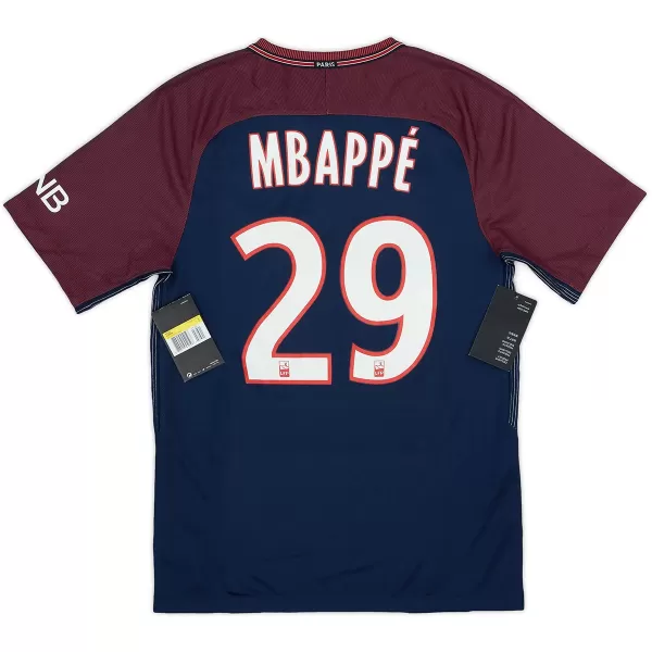 MBAPPÉ #29 Retro PSG Home Jersey 2017/18 - minejerseys
