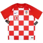 Modrić #10 Retro Croatia Home Jersey World Cup 2018 - minejerseys